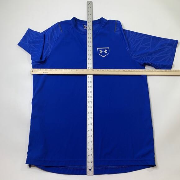Under Armour Baseball Shirt Mens M Medium AllSeasonGear Batting Cage Warm Up - Picture 5 of 11